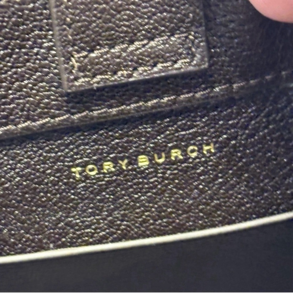 TORY BURCH Fleming Soft Tweed Mini Chain Tote Bag - Picture 9 of 9